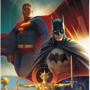 Batman & Superman World's Finest Art Print (Joshua Middleton)