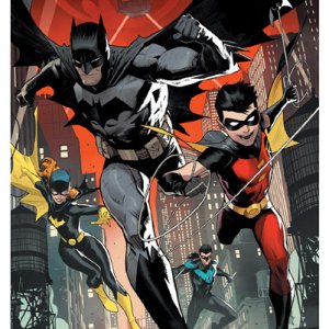 Batman The Adventures Continue Art Print (Dan Mora)