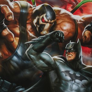 Batman Vs. Bane Art Print (Dave Wilkins)