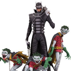 Batman Who Laughs And Robin Minions Deluxe
