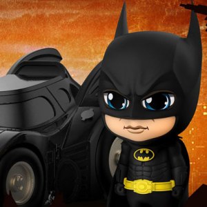Batman With Batmobile Cosbaby Mini