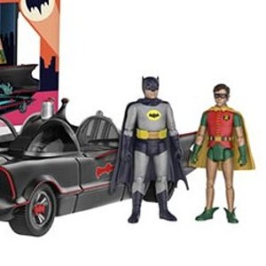 Batman And Robin With Batmobile