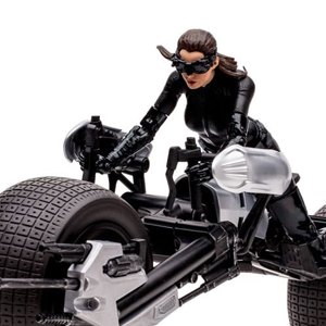 Batpod With Catwoman