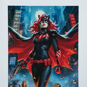 Batwoman Art Print (Alex Pascenko)