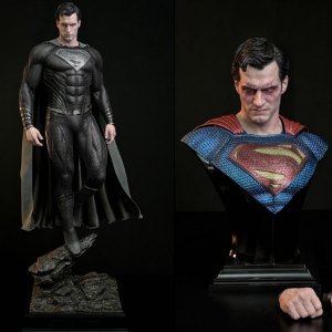 Superman Black Hyperreal & Bust Blue