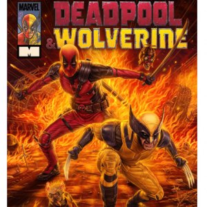 Deadpool & Wolverine Art Print (Sam Green)