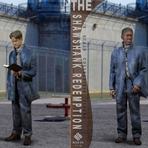 Andy Dufresne & Ellis Boyd 'Red' Redding (Redemption Prisonnier) 2-PACK