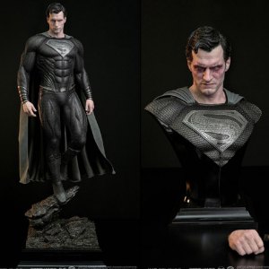 Superman Black Hyperreal & Bust Black