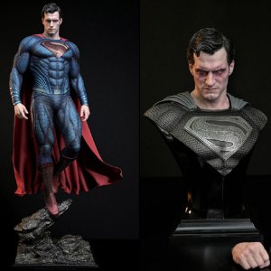 Superman Blue Hyperreal & Bust Black