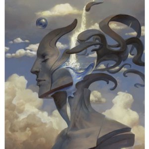 Binah Of Flowing Mind Art Print (Peter Mohrbacher)