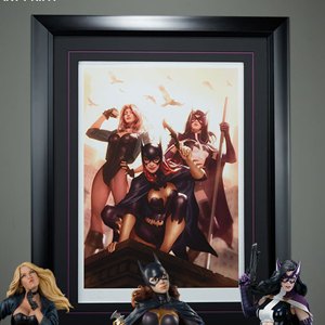 Birds Of Prey Art Print Framed (Alex Garner)