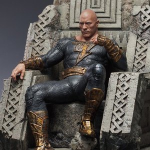 Black Adam On Throne