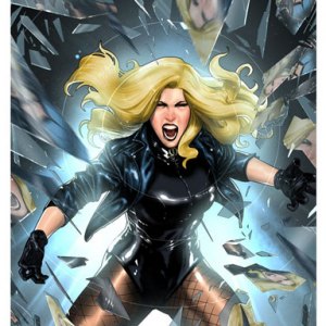 Black Canary Art Print (Taurin Clarke)