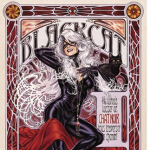 Black Cat L'Infâme Voleuse Art Print (Mark Brooks)