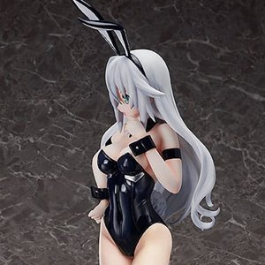 Black Heart Bare Leg Bunny