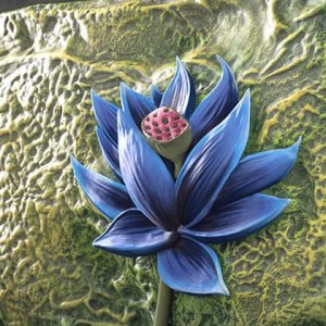 Black Lotus Relief Sculpture (Previews)