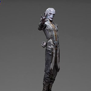 Black Order Ebony Maw Battle Diorama