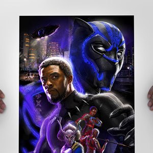 Black Panther Art Print (Ryan Meinerding)