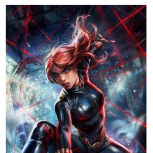 Black Widow Art Print (Ian MacDonald)