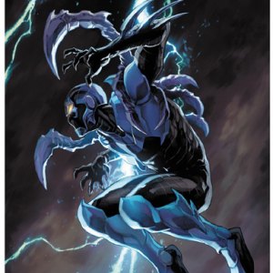 Blue Beetle Art Print (Stephen Segovia)