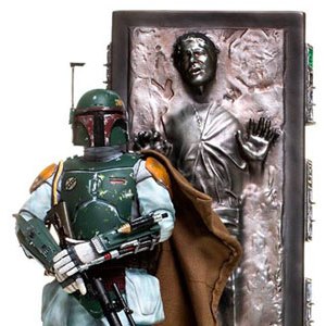Boba Fett And Han Solo In Carbonite Deluxe