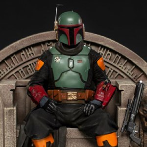 Boba Fett On Throne Deluxe