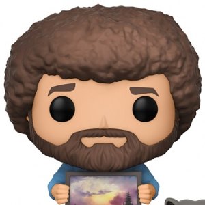 Bob Ross And Raccoon Pop! Vinyl