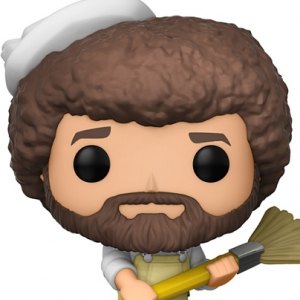 Bob Ross With Paintbrush Pop! Vinyl