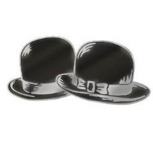 Bowler Hats Metal Pin