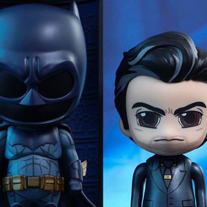 Bruce Wayne With Batman Suit And Robin Suit Cosbaby