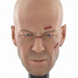 Bruce Willis Battle Damaged Headsculpt