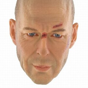 Bruce Willis Battle Damaged Headsculpt