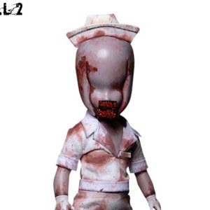 Bubble Head Nurse Living Dead Doll