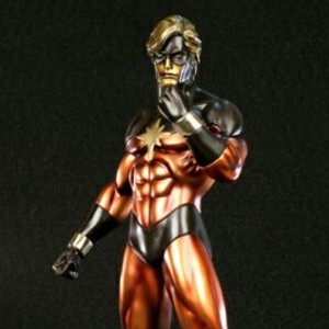 Captain Marvel Faux Bronze (Bowen Designs) (studio)