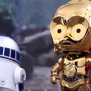 C-3PO And R2-D2 Cosbaby (Hot Toys China)