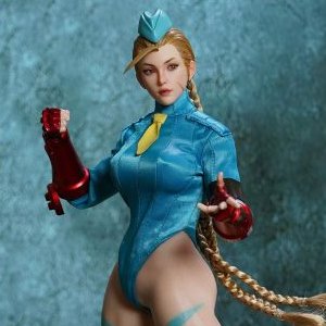 Cammy Blue (Fighting Female Warrior Blue)