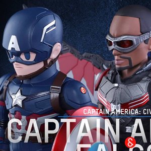 Captain America And Falcon Artist Mix 2-SET