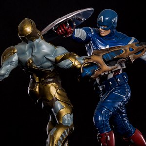 Avengers Battle Scene Diorama