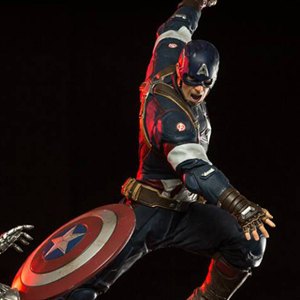 Captain America Battle Diorama