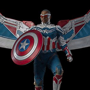 Captain America Sam Wilson Open Wings Legacy