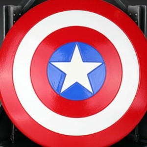 Captain America Shield Bookend (studio)