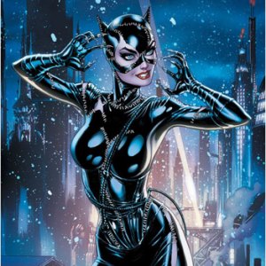 Catwoman 80th Anni Batman Returns Art Print (J. Scott Campbell)