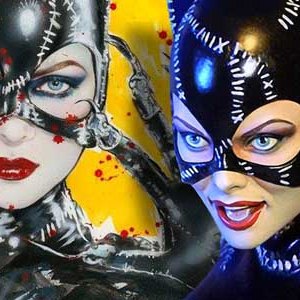 Catwoman Yellow Litograph (Tweeterhead)
