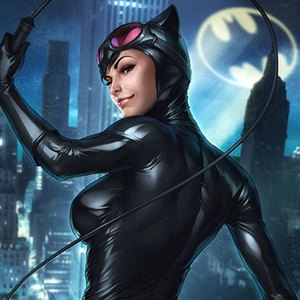 Catwoman Gotham Sirens Art Print (Stanley Lau)