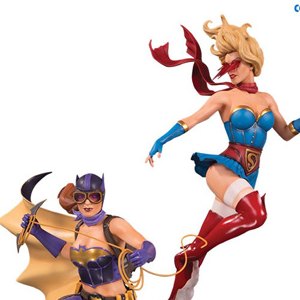 Batgirl And Supergirl Celebration