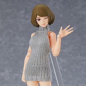 Chiaki Female Backless Sweater Outfit Body