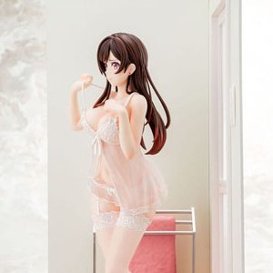 Chizuru Mizuhara See-Through Lingerie Figure Angel White