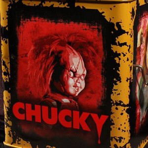 Chucky Scarred Burst-A-Box Music Box