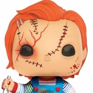 Chucky Scarred Pop! Vinyl (Hot Topic)