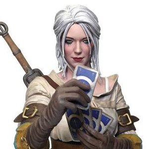 Ciri Playing Gwent